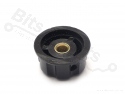Knop Boss Zilver 33mm